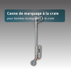 Canne de marquage au sol 1 bombe temporaire